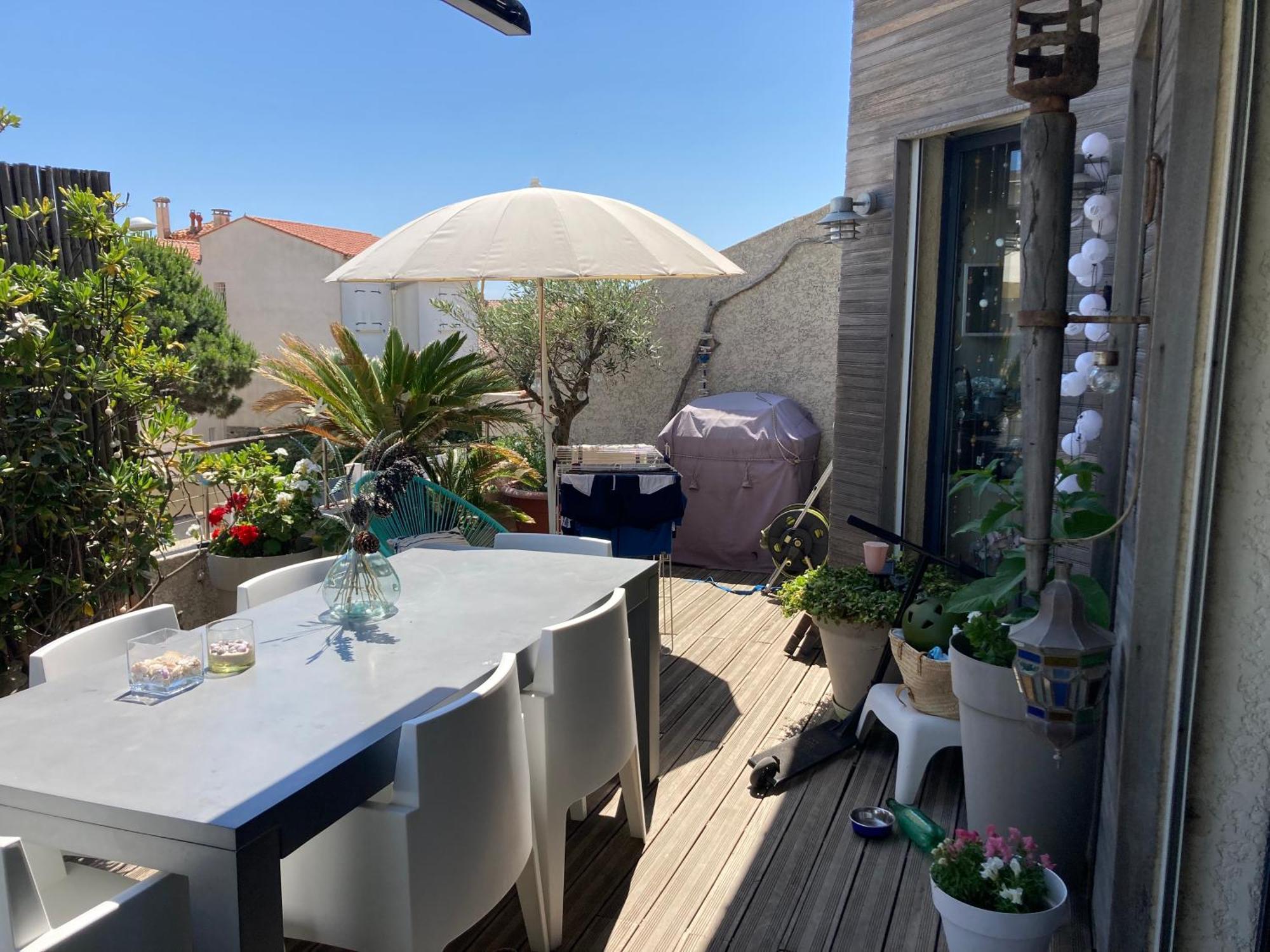 Duplex 105 M2 Vue Mer, Terrasse 30M2 Mauguio Exterior photo